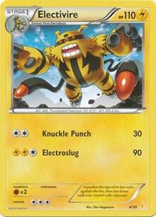 Electivire XY Trainer Kit: Pikachu Libre & Suicune #25