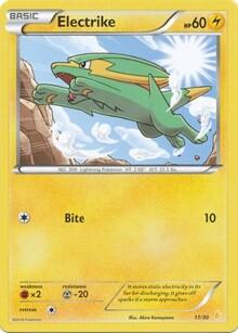 Electrike XY Trainer Kit: Pikachu Libre & Suicune #28