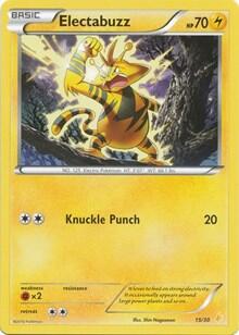 Electabuzz XY Trainer Kit: Pikachu Libre & Suicune #23