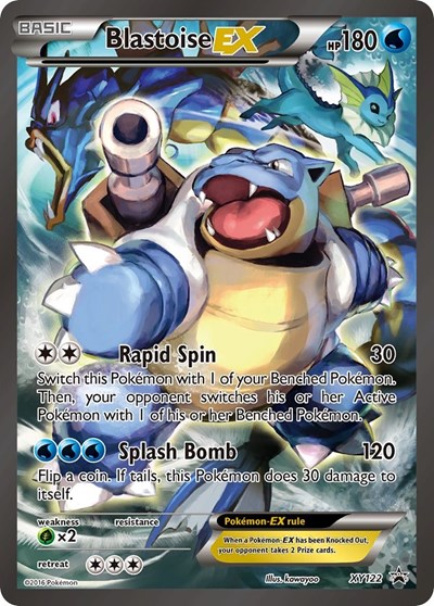 Blastoise EX #XY122 XY Promos