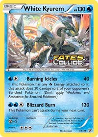 White Kyurem #XY128 XY Promos