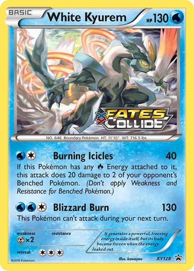 White Kyurem #XY128 XY Promos