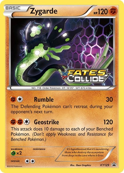 Zygarde XY Promos #XY129