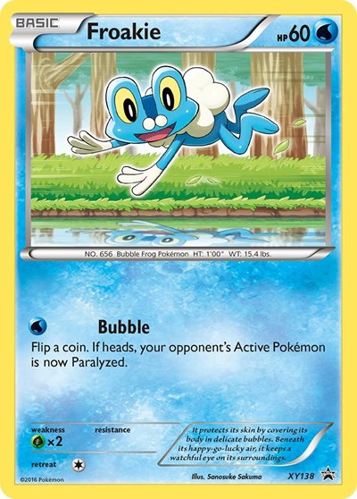 Froakie XY Promos #XY138