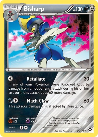 Bisharp #64 XY - Steam Siege