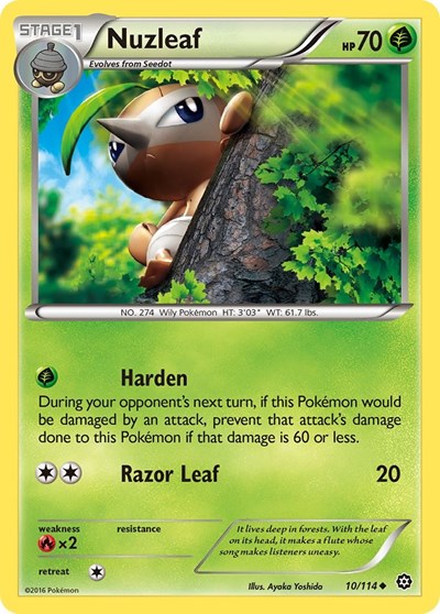 Nuzleaf #10 XY - Steam Siege