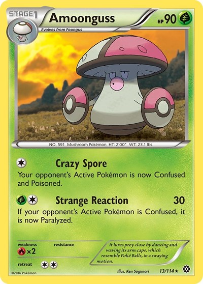 Amoonguss #13 XY - Steam Siege