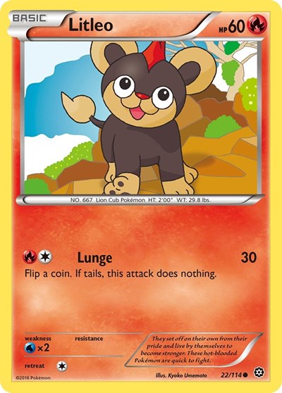 Litleo #22 XY - Steam Siege