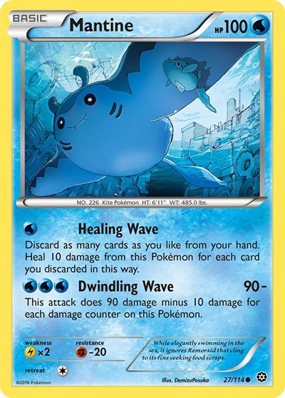 Mantine #27 XY - Steam Siege