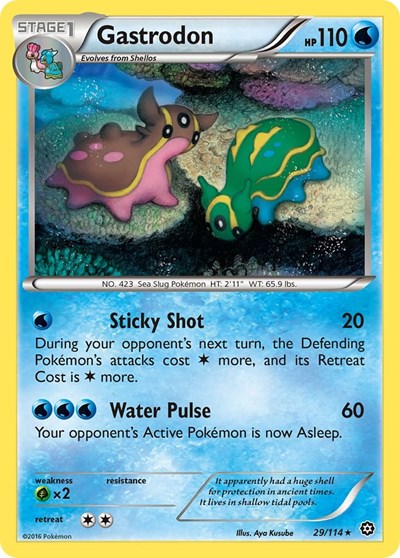 Gastrodon #29 XY - Steam Siege