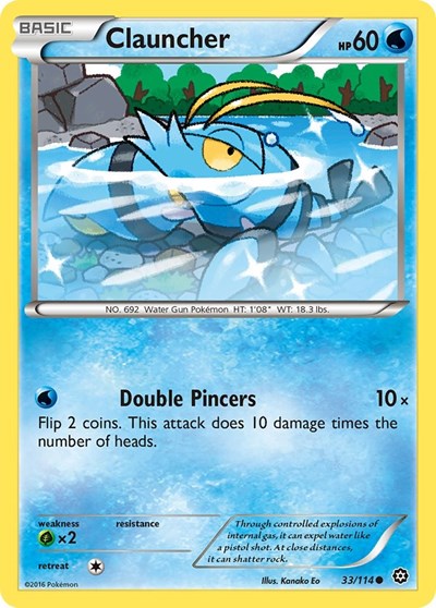 Clauncher #33 XY - Steam Siege