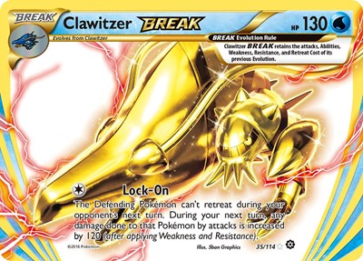 Clawitzer BREAK #35 XY - Steam Siege