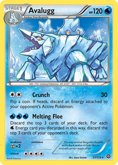 Avalugg #37 XY - Steam Siege
