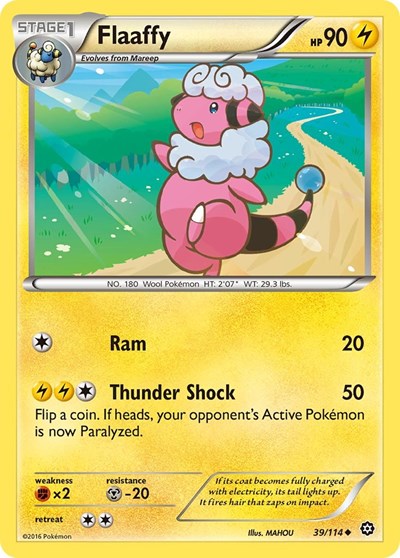 Flaaffy #39 XY - Steam Siege