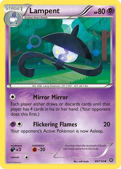 Lampent #49 XY - Steam Siege