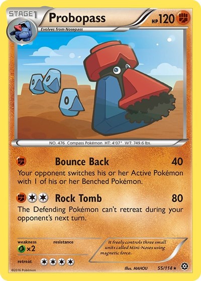 Probopass #55 XY - Steam Siege