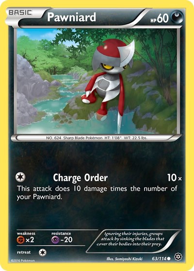Pawniard #63 XY - Steam Siege