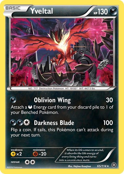 Yveltal #65 XY - Steam Siege