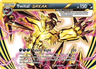 Yveltal BREAK #66 XY - Steam Siege