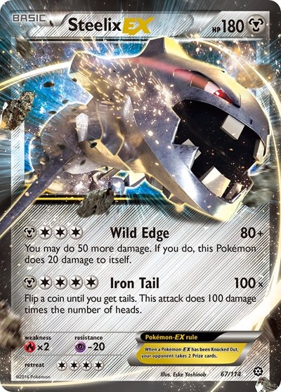 Steelix EX #67 XY - Steam Siege