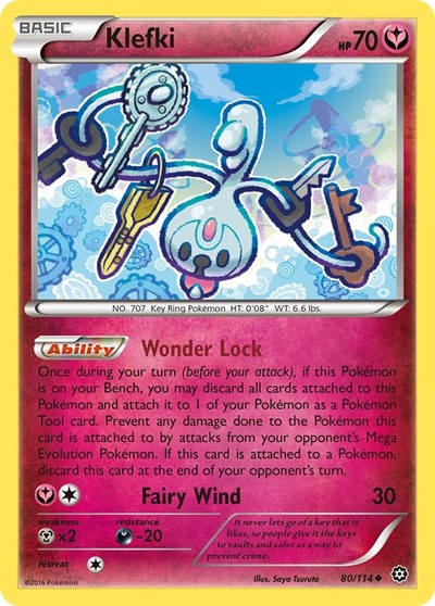 Klefki #80 XY - Steam Siege