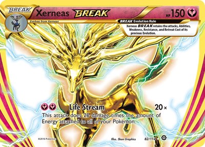 Xerneas BREAK #82 XY - Steam Siege