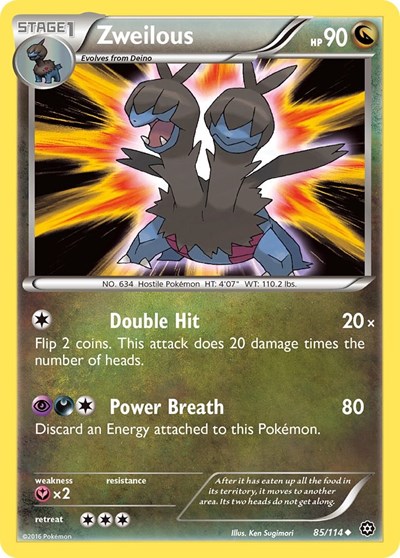Zweilous #85 XY - Steam Siege
