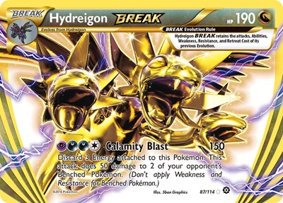 Hydreigon BREAK #87 XY - Steam Siege