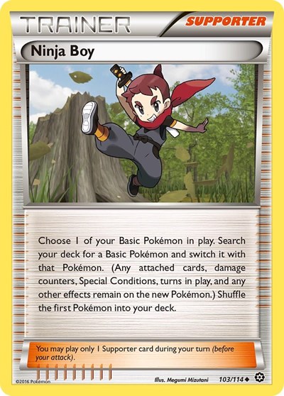 Ninja Boy #103 XY - Steam Siege