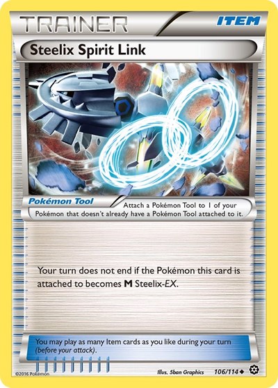 Steelix Spirit Link #106 XY - Steam Siege