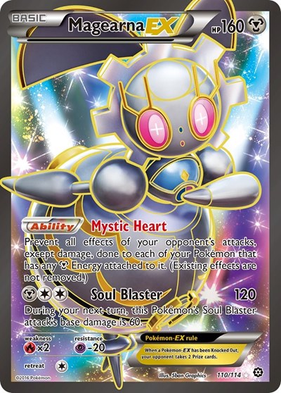 Magearna EX #110 XY - Steam Siege