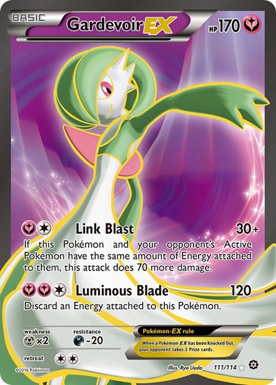 Gardevoir EX #111 XY - Steam Siege