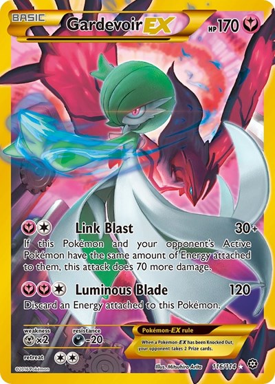 Gardevoir EX #116 XY - Steam Siege