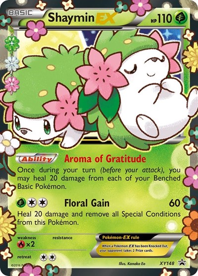 Shaymin EX #XY148 XY Promos