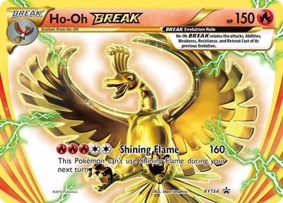 Ho-Oh BREAK XY Promos #XY154