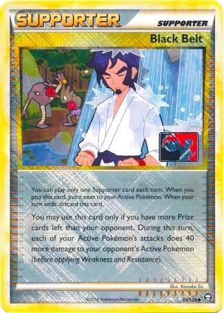 Black Belt #85 League & Championship Cards