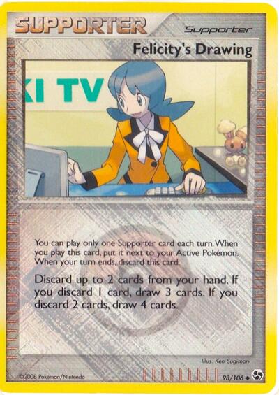 Felicity's Drawing #98 League & Championship Cards