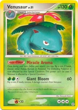 Venusaur #20 Deck Exclusives