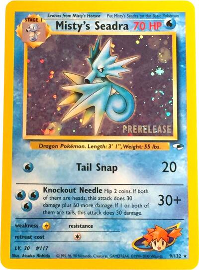 Misty's Seadra #9 WoTC Promo