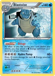 Blastoise #31 Deck Exclusives