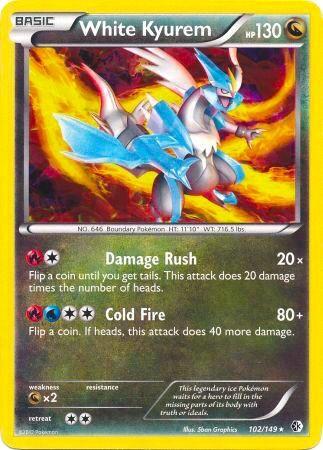 White Kyurem #102 Deck Exclusives