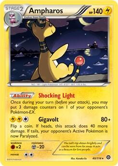 Ampharos #40 Deck Exclusives