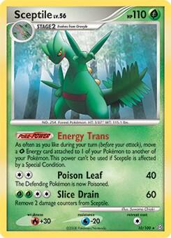 Sceptile #10 Deck Exclusives