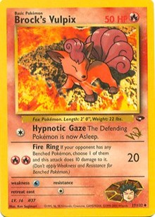Brock's Vulpix [W Stamped] #37 WoTC Promo