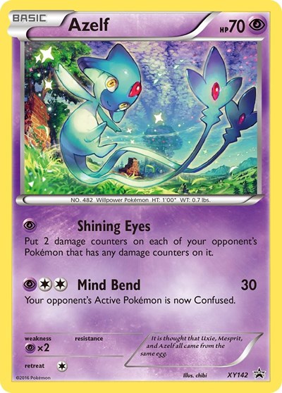 Azelf #XY142 XY Promos