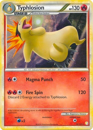Typhlosion #32 Deck Exclusives