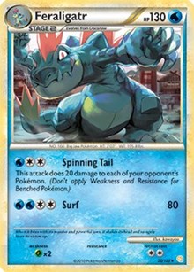 Feraligatr #20 Deck Exclusives