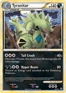 Tyranitar #26 Deck Exclusives