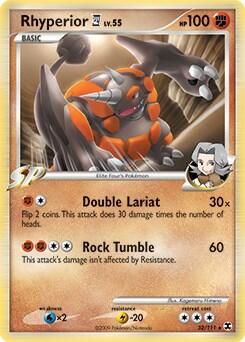 Rhyperior E4 #32 Deck Exclusives