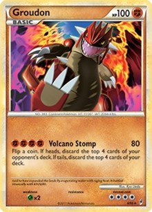 Groudon #6 Deck Exclusives